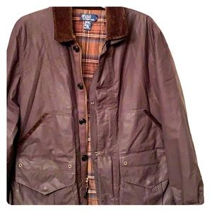 Polo waxed barn jacket